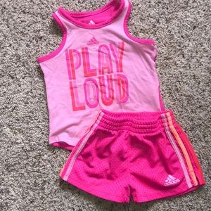 PLAY LOUD adidas outfit